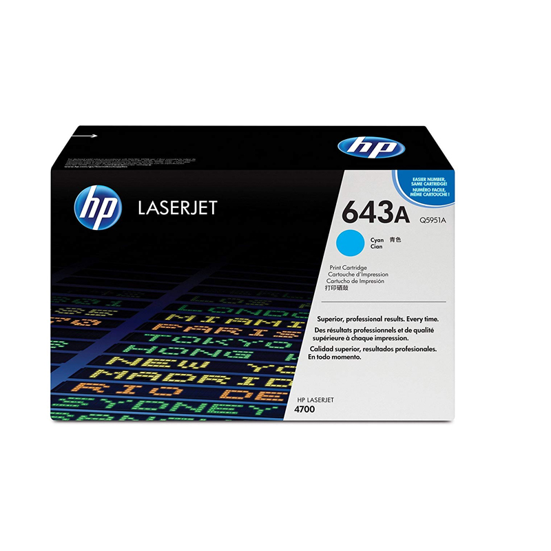 HP 643A Q5951A CYAN