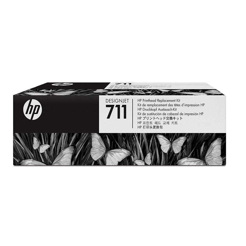 HP 711 C1Q10A Negro para T120/T520