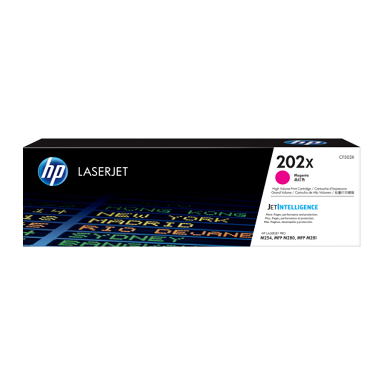 Toner HP 202X Magenta Original CF503X Laserjet Pro m281fdw m254dw m254dn El Mejor Precio