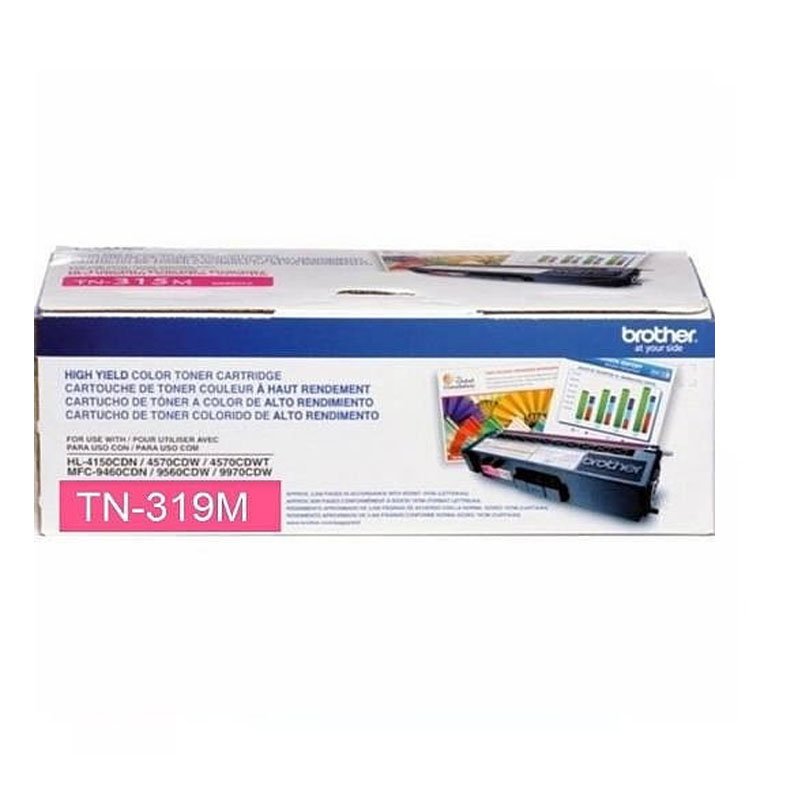 Tóner Brother TN319M Magenta Original para L8350, L8600