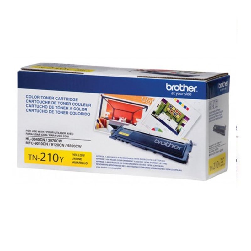 Cartucho Toner Brother TN210Y Yellow 3040CN y 3070CW