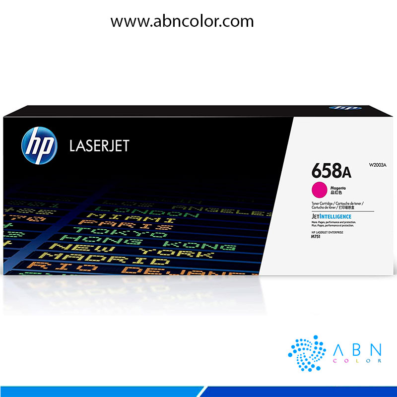 Toner HP 658A Magenta Original, W2003A, Toner HP Color LaserJet Enterprise MFP M571 M571dn M571n