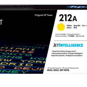 Toner HP 212A Amarillo Original W2122A, toner HP Color LaserJet Enterprise MFP M578dn M555dn