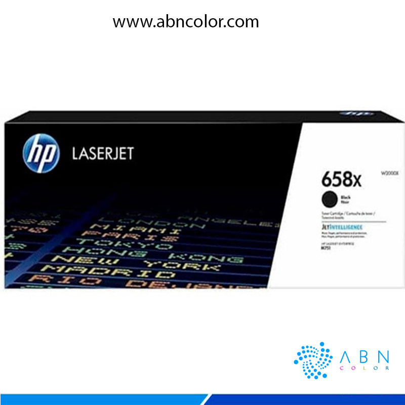 Toner HP 658X Negro Original, W2000X, toner HP Color LaserJet Enterprise MFP M571 M571dn M571n