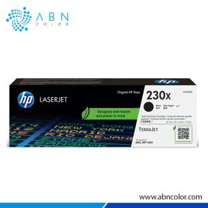 Toner HP 230X Negro W2300X Original para Impresoras 4303fdw, 4203dw, 4203dn, 4303fdn y 4203cdn