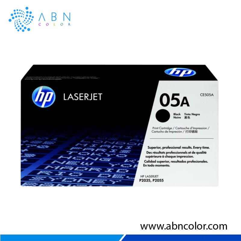 Toner HP 05A Negro CE505A Original para Impresoras P2055 y P2035