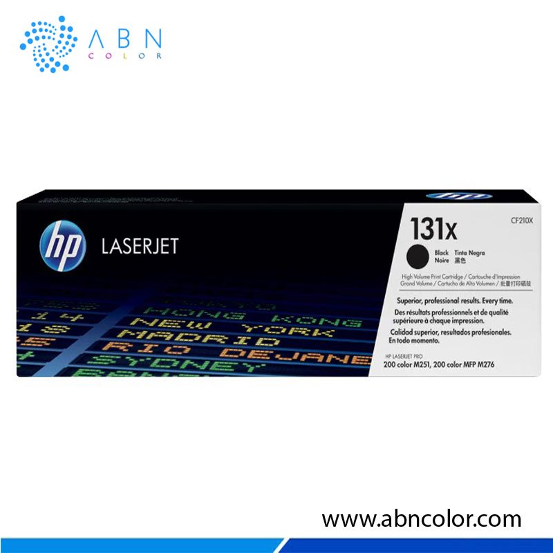 Tóner HP 131X Negro CF210X Para MFP M276nw, M276n