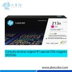 Toner HP 213A Magenta W2133A Original para 5800dn, 5700dn, 6700dn y 6800dn