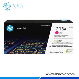 Toner HP 213A Magenta W2133A Original para 5800dn, 5700dn, 6700dn y 6800dn