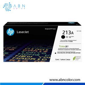 Toner HP 213A Negro W2130A Original para 5800dn, 5700dn, 6700dn y 6800dn