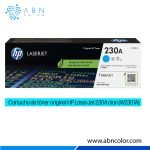 Toner Hp 230A Cyan W2301A Original para 4203cdn, 4303fdn, 4203dn, 4203dw, 4303fdw