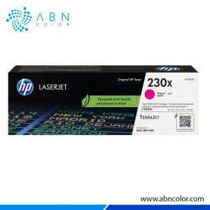 Toner HP 230X Magenta W2303X Original para Impresoras 4303fdw, 4203dw, 4203dn, 4303fdn y 4203cdn