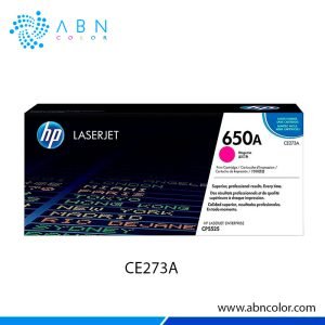 Tóner HP 650A Magenta Original CE273A Para CP5525 M750