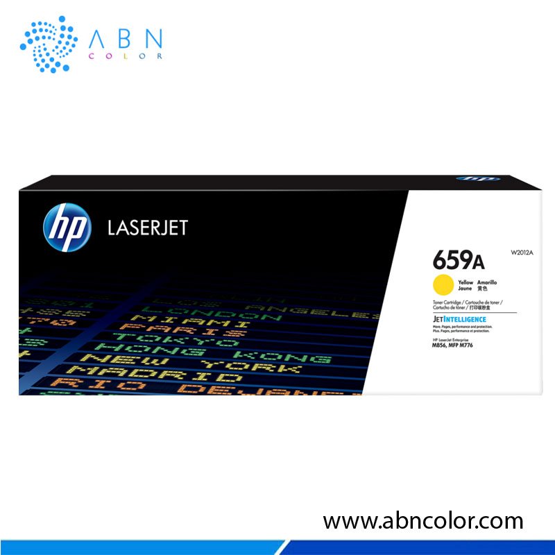 Toner HP 659A Amarillo W2012A para M856dn y M776dn