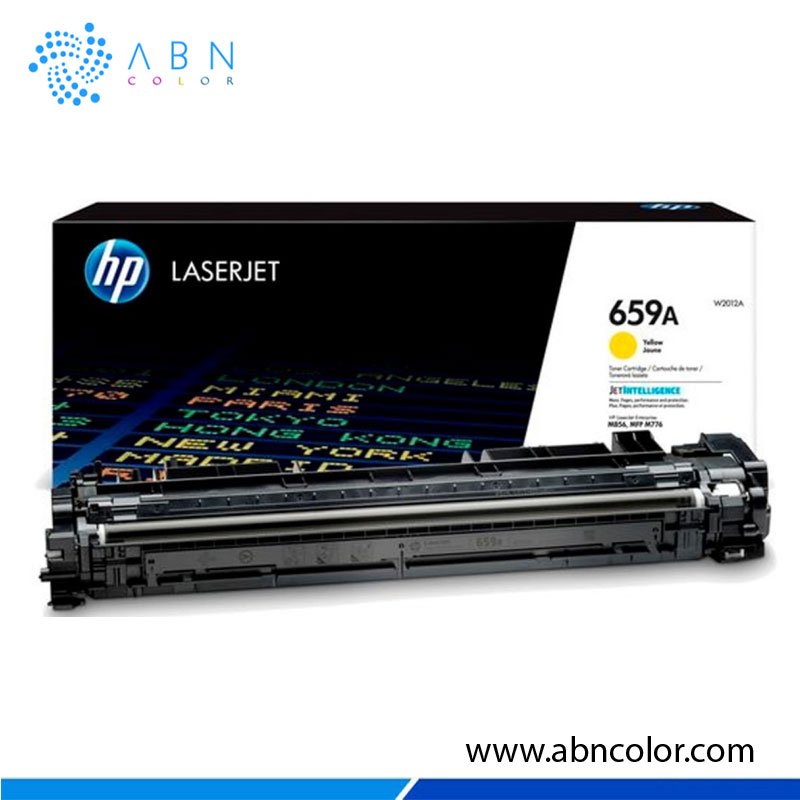 TONER-HP-659A-AMARILLO Toner HP 659A Amarillo W2012A para M856dn y M776dn