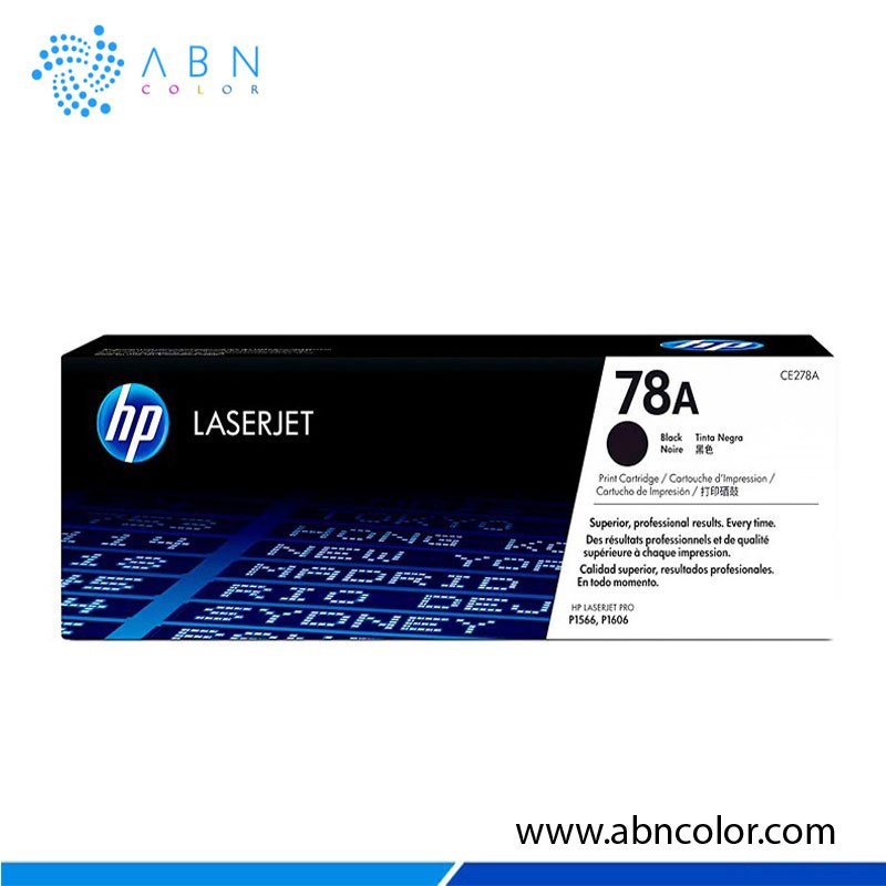 Toner HP 78A Negro CE278A para P1606dn y M1536dnf