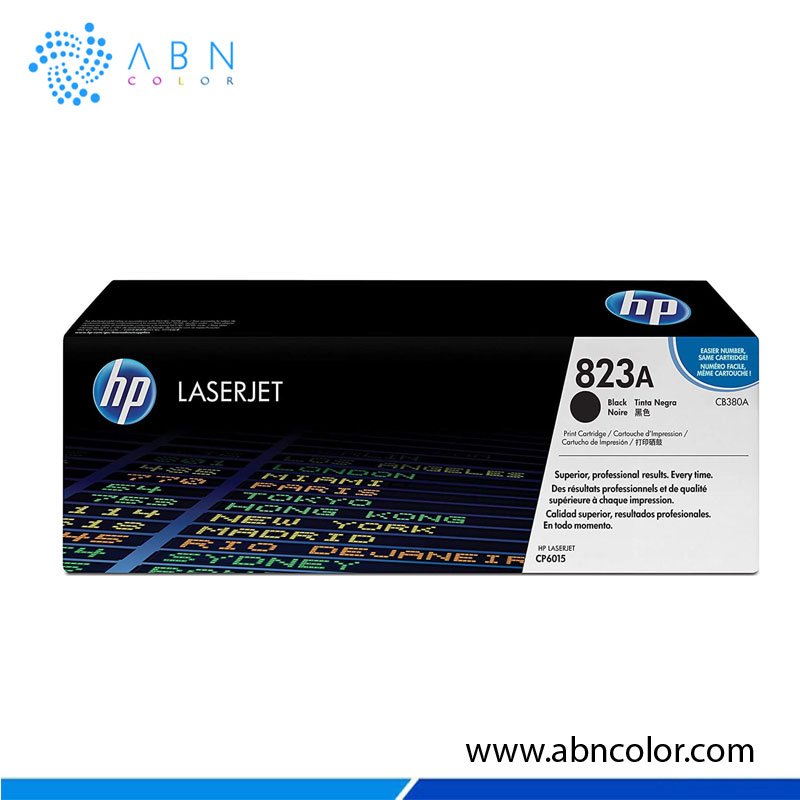 Toner HP 823A Negro CB380A para CM6040 y CP6015