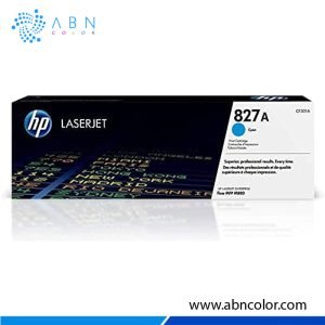 Toner HP 827A Cyan CF301A para M880z+NFC y M880z+