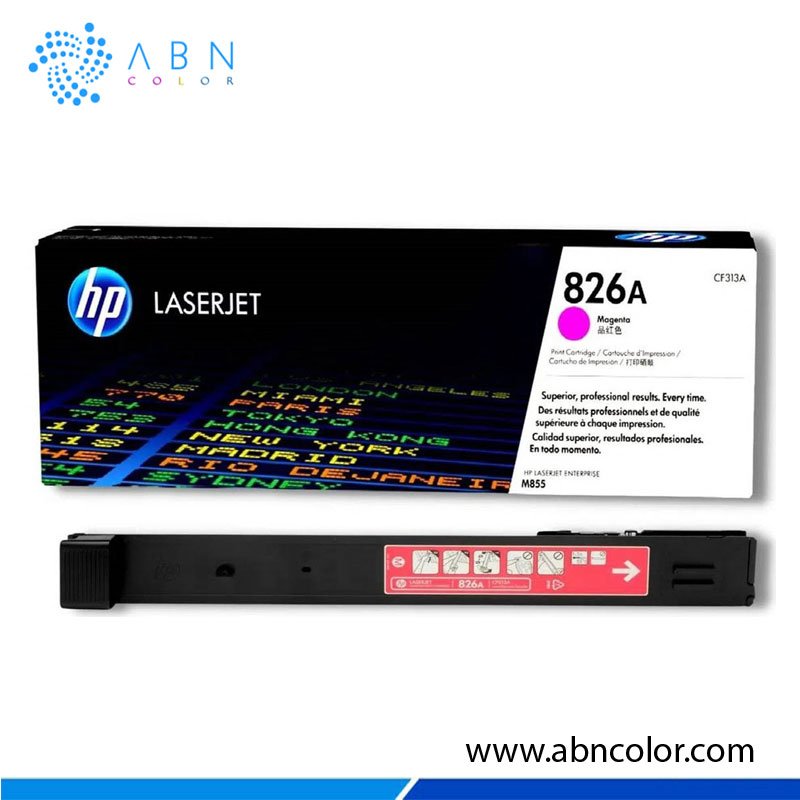 Toner-HP-826A-Magenta-.. Toner HP 826A Magenta CF313A para M880z+NFC y M855dn