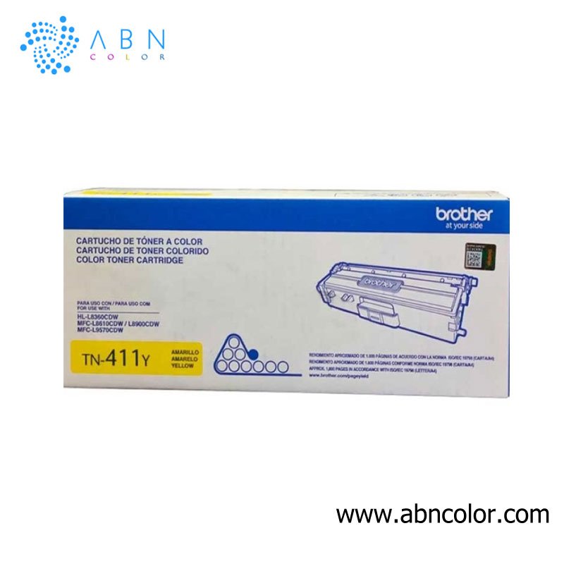 TONER-BROTHER-TN-411-YELLOW-ORIGINAL Toner Brother TN-411 Amarillo L8900CDW, L8260CDW