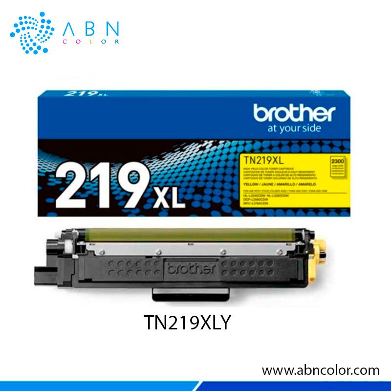 Toner Brother TN-219XL Amarillo L3280CDW, L3560CDW