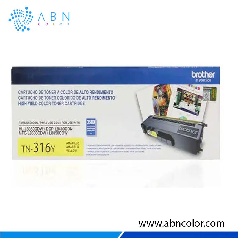 Toner Brother TN-316 Amarillo L8850CDW, L8350CDW