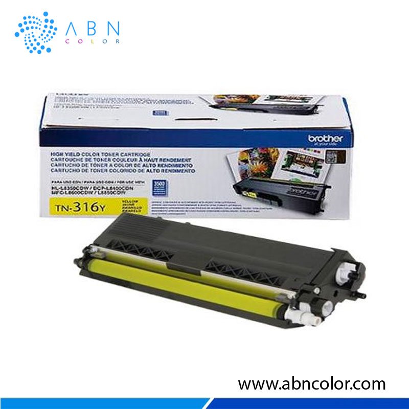 TONER-BROTHER-TN316-AMARILLO Toner Brother TN-316 Amarillo L8850CDW, L8350CDW
