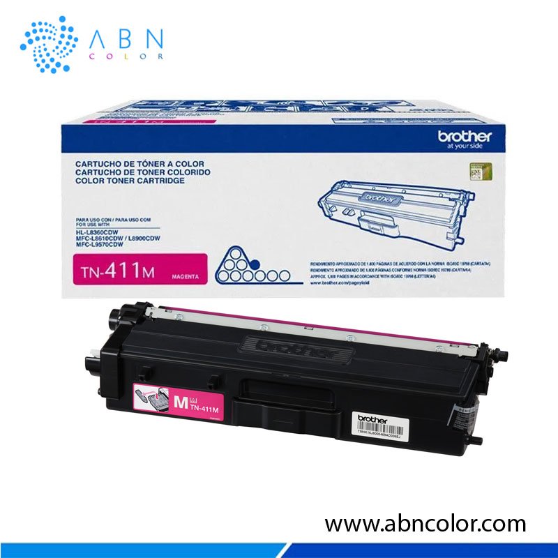 TONER-BROTHER-TN411-MAGENTA Toner Brother TN-411 magenta L8900CDW, L8260CDW