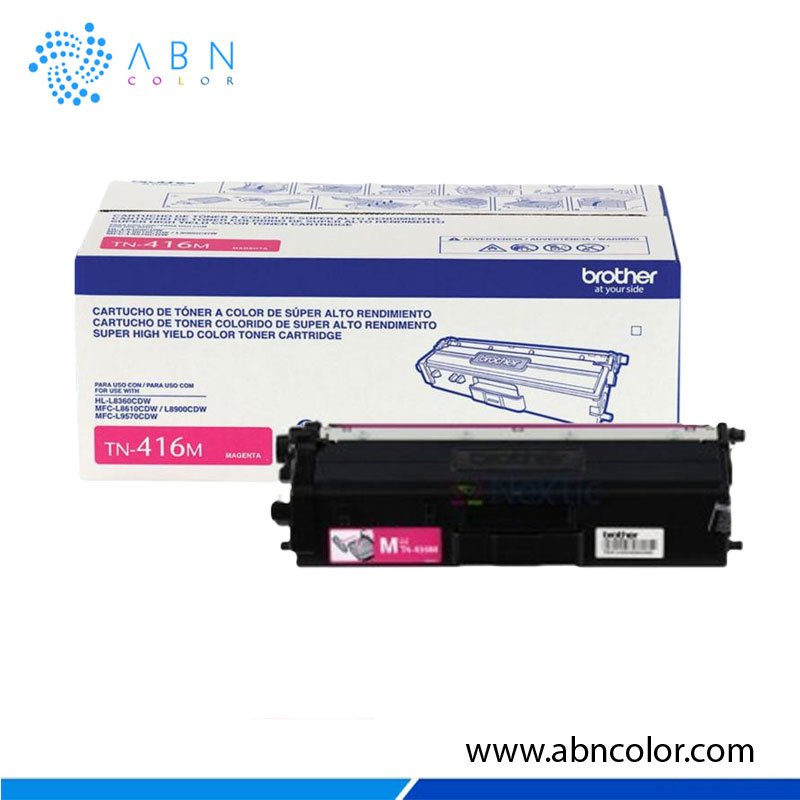 TONER-BROTHER--TN416-MAGENTA-ORIGINAL Toner Brother TN-416 magenta L8360CDWT, L8900CDW