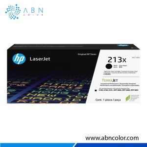 Toner HP 213X Negro W2130X Original para 5700dn, 5800dn, 6700dn y 6800dn