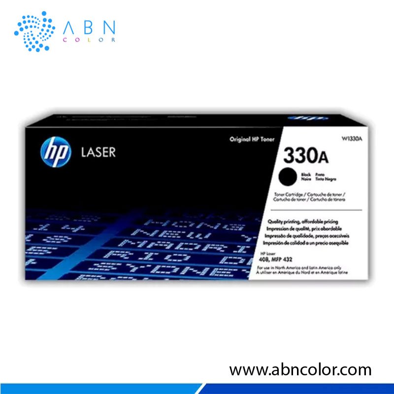 Tóner HP 330A Negro W1330A Original para LaserJet 432fdn y 408dn