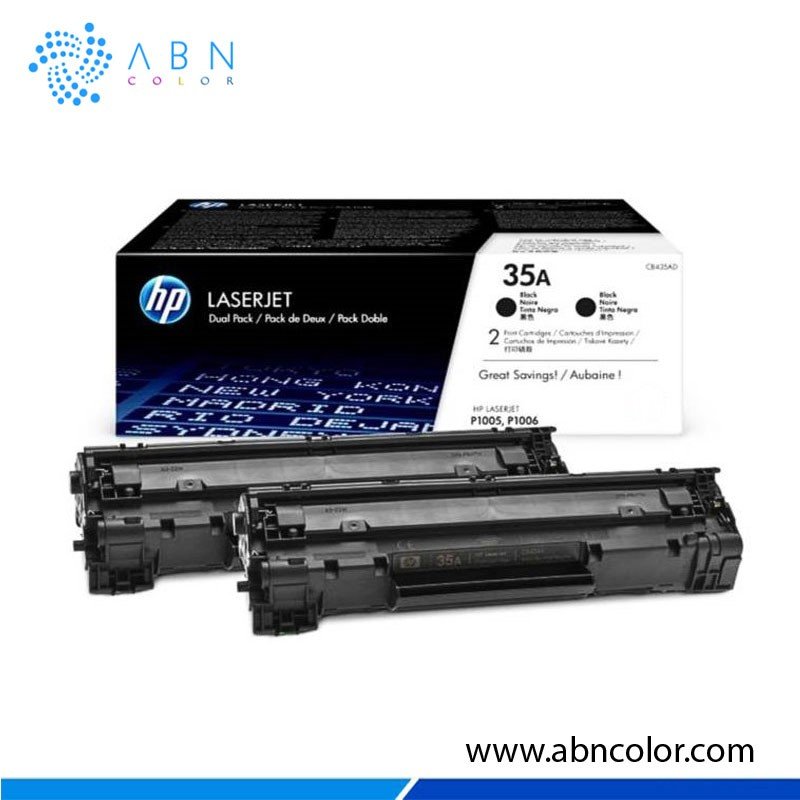 TONER-HP-35AD-NEGRO Toner HP 35AD CB435AD Original para Impresoras P1005 y P1006