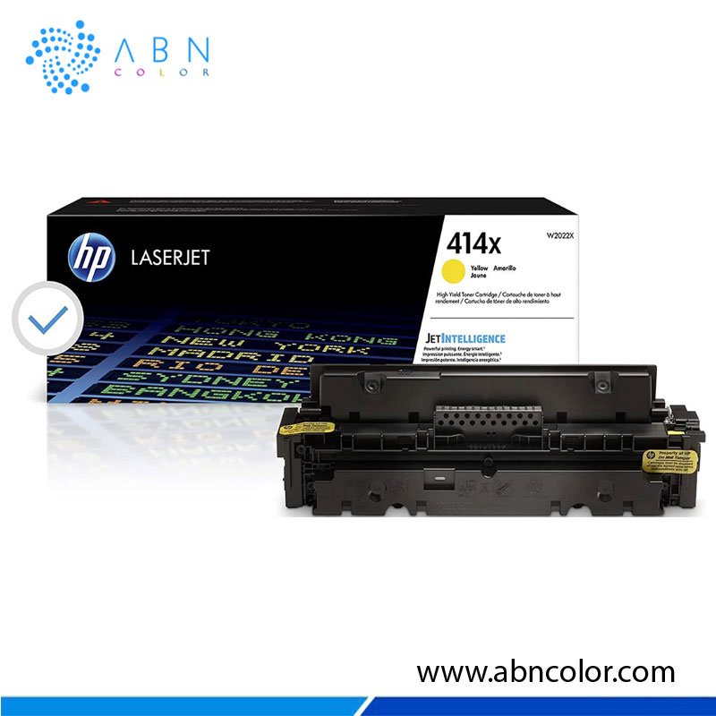 Toner HP 414X Amarillo W2022X Para M454dn, M479dw, M479fdn y M479fdw