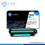Toner HP CE251A 504A Cyan Original para Impresoras CM3530 y CP3525