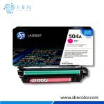 Toner HP 504A Magenta CE253A Original para Impresoras CM3530 y CP3525