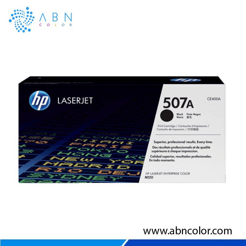 Toner HP 507A Negro CE400A Para M551, M570, M575