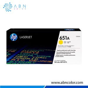 Toner HP 651A Amarillo CE342A para M775z y M775dn