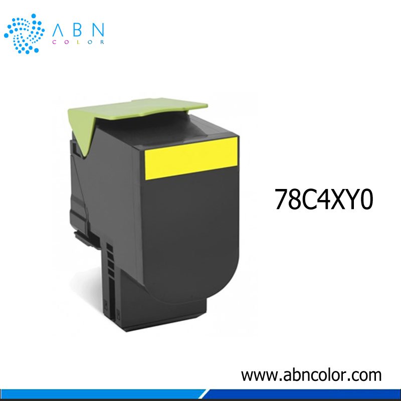 Toner Lexmark 78C4XY0 Amarillo CS622de y CS421dn