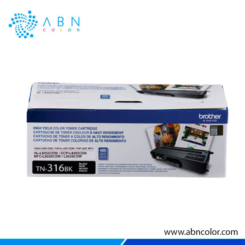 TONER-BROTHER-TN-316-NEGRO-ORIGINAL Toner Brother TN-316 Negro MFC-L8850, HL-L8350