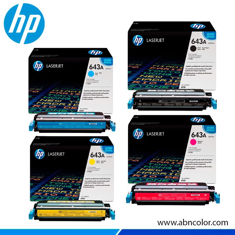 Toner HP 4700dn 4700dtn 4700n | 643A