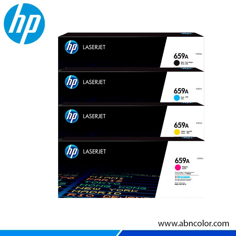 TONER-HP-659A-4-COLORES Toner HP M856dn M776dn M776z | 659A