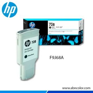 Tinta HP 728 F9J68A Negro Matte130ML T830, T730