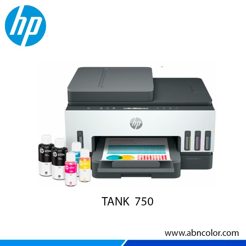 Impresora HP Smart Tank MFP 750 6UU47A