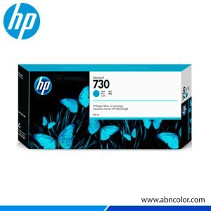 Tinta HP 730 P2V68A Cyan Matte 300ML T1600dr