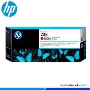 Tinta HP 745 F9K06A Rojo cromático Z5600 Z2600