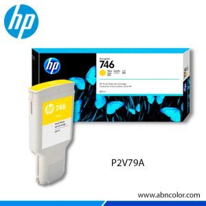 Tinta HP 746 P2V79A Yellow Matte 300ML Z9+, Z9+DR