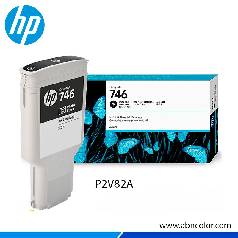 Tinta HP 746 P2V82A Negro Photo Matte Z9, Z9DR