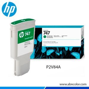 Tinta HP 747 P2V84A Verde Chromatic Z9, Z9DR