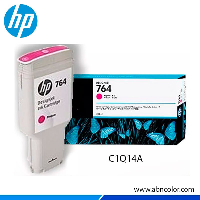 Tinta HP 764 C1Q14A Magenta 300ML MFP T3500