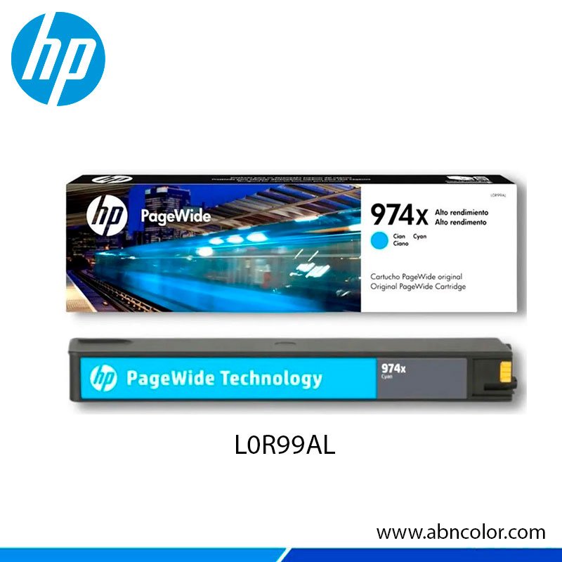 Tinta HP 974X L0R99AL Cyan MFP 477dw, 452dw